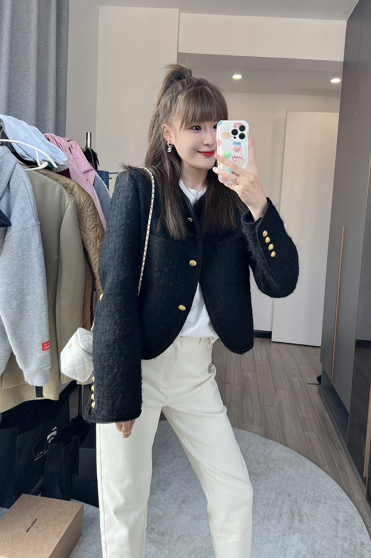 샤넬 골드볼 베니티