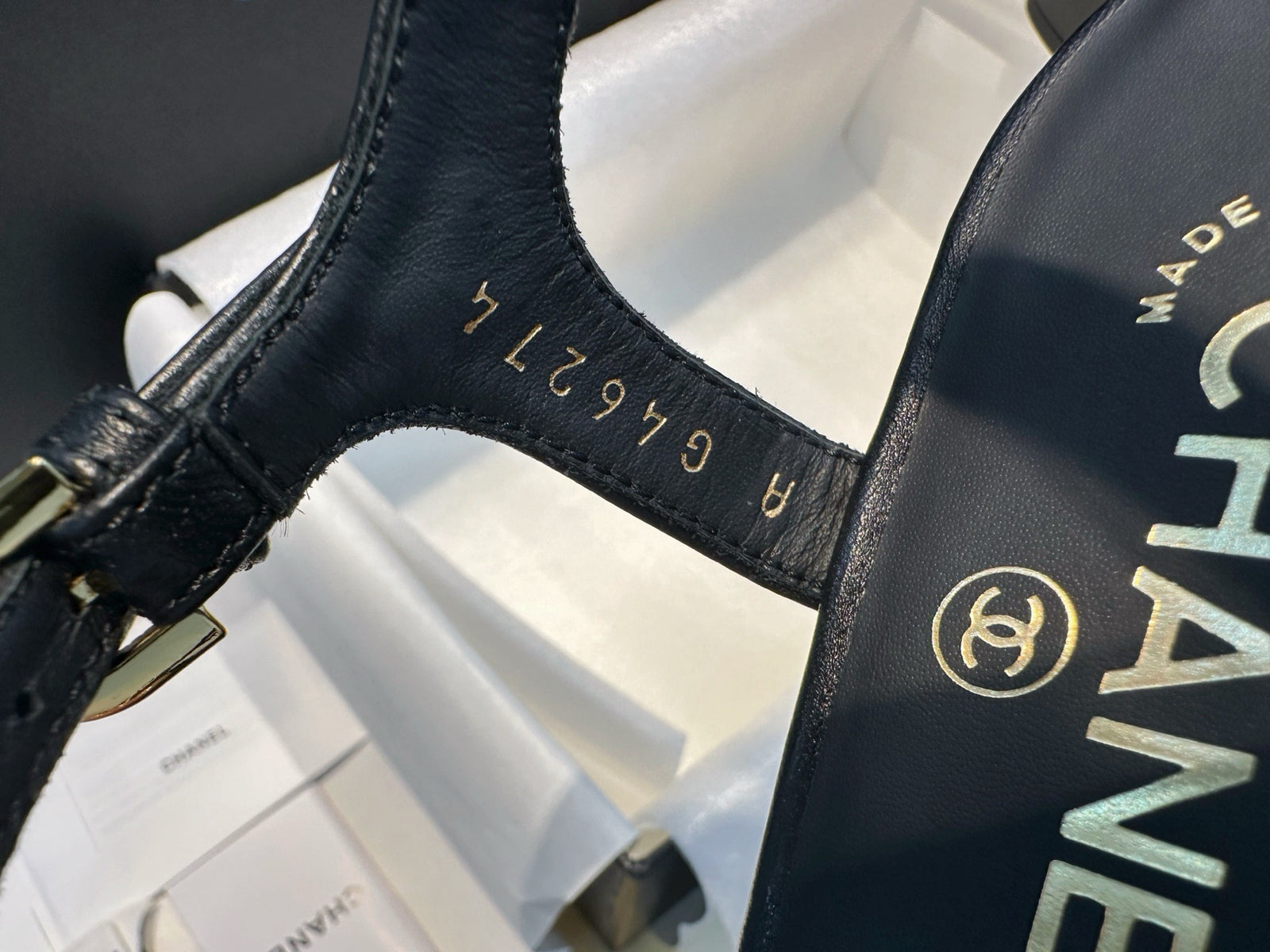 샤넬 25SS CC로고 샌들