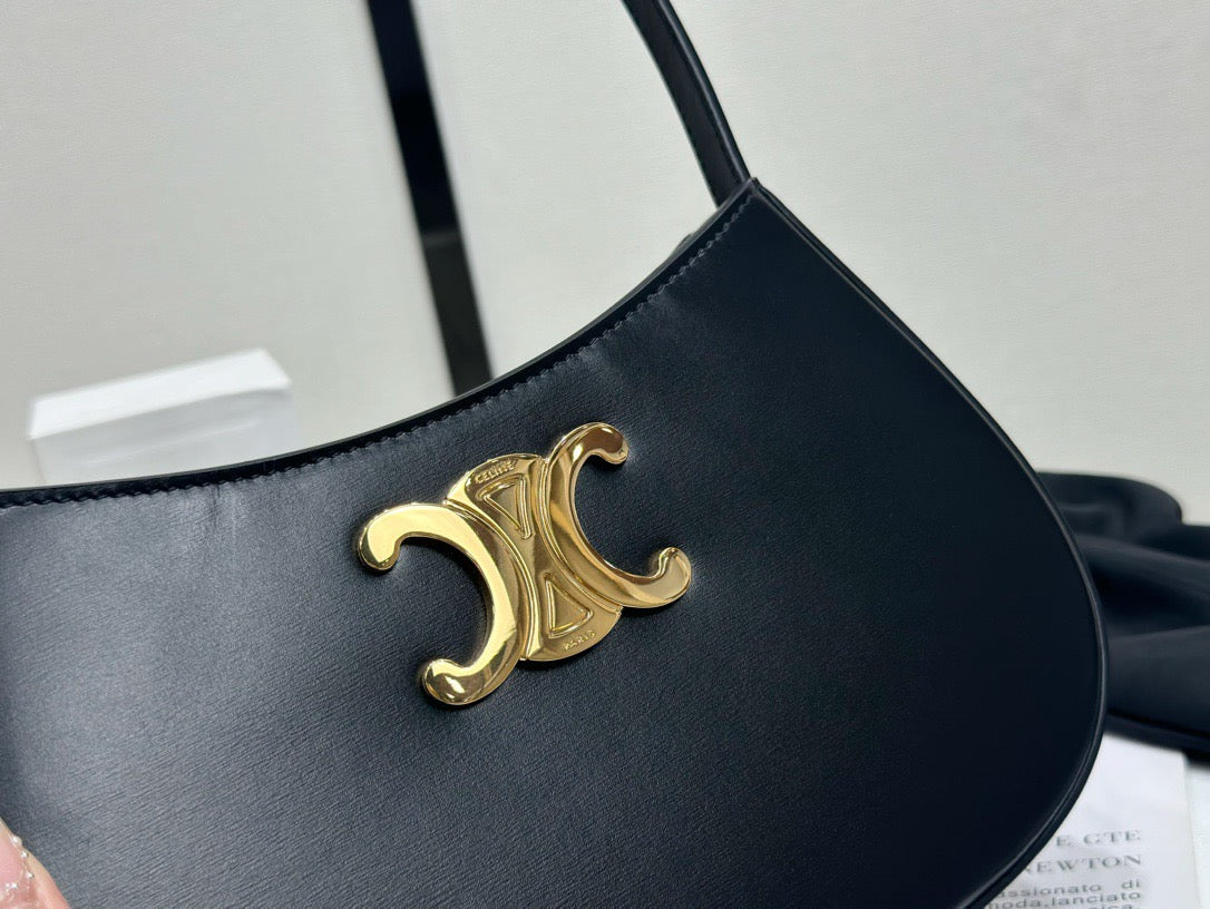 셀린느 틸리 숄더백 카프스킨 미디움