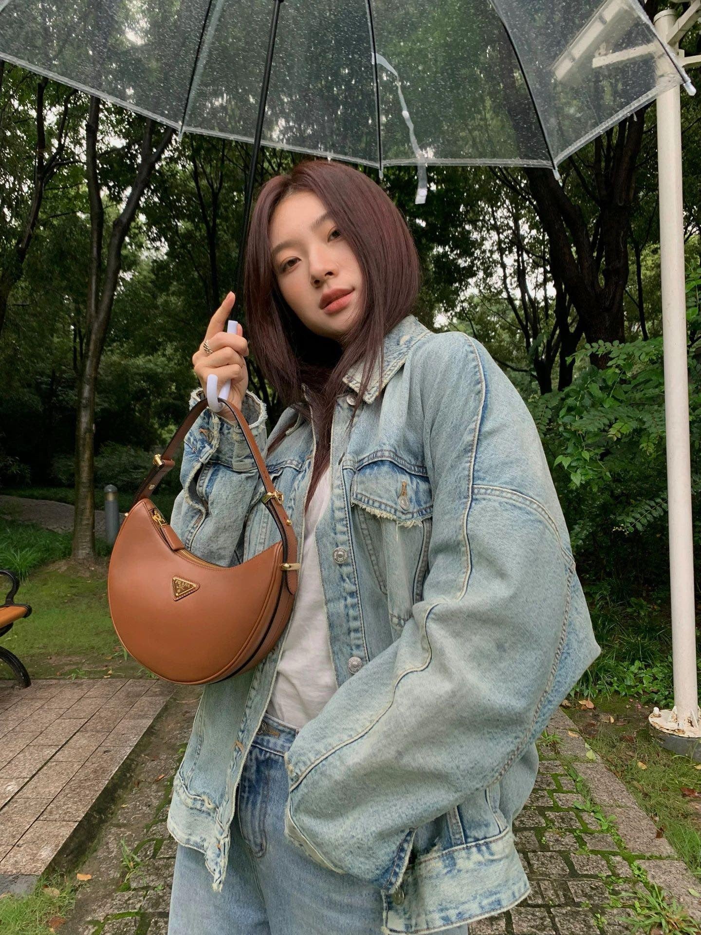 프라다 아르케 숄더백 스몰