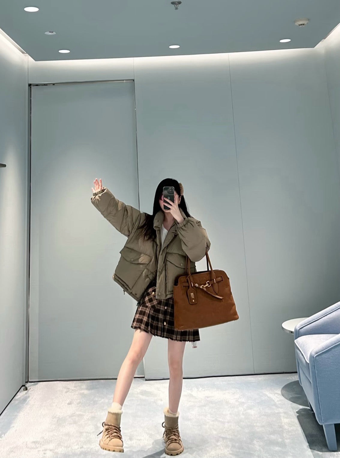 미우미우 스웨이드 부츠 데저트