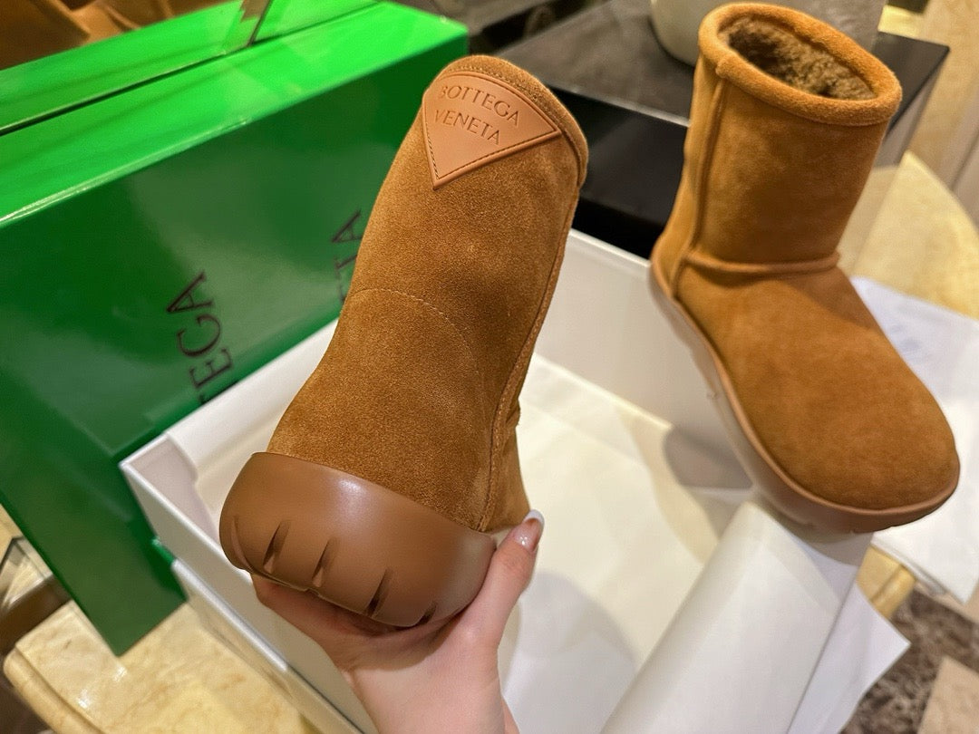 보테가 베네타 스냅 앵클 부츠