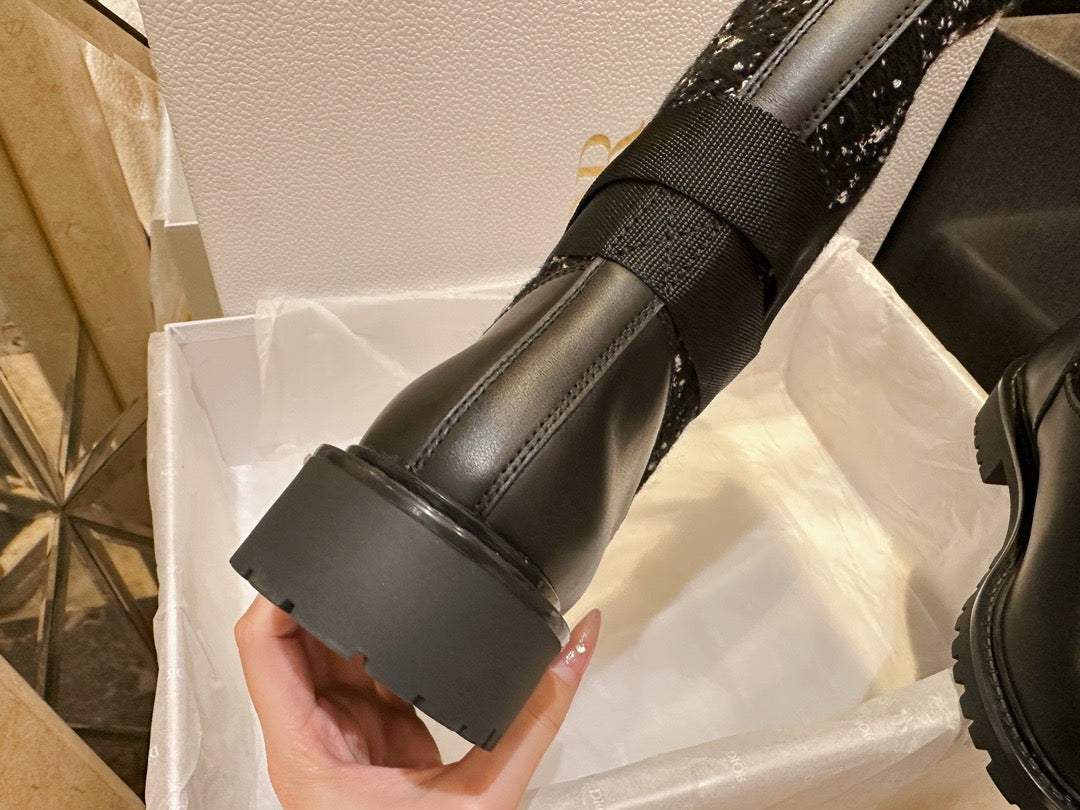 디올 디 메이저 앵클 부츠