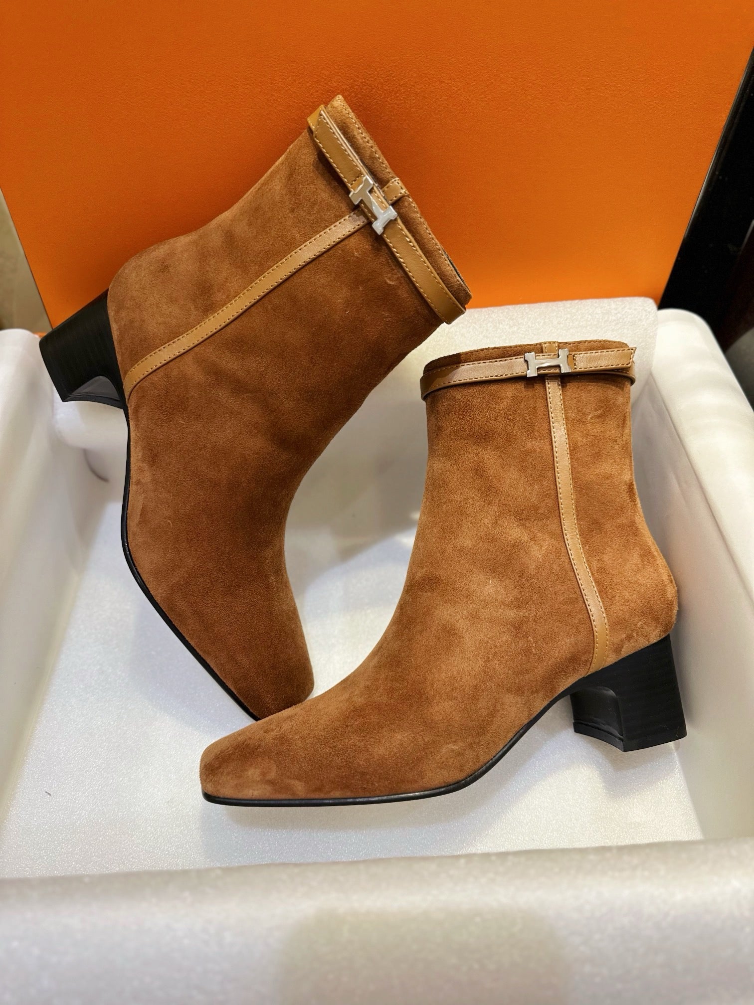 에르메스 하네 숏 부츠