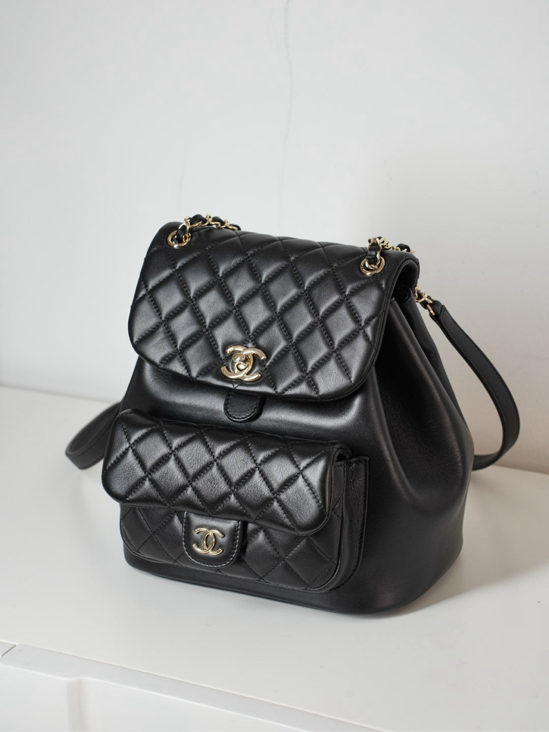 샤넬 듀마 백팩 미디움