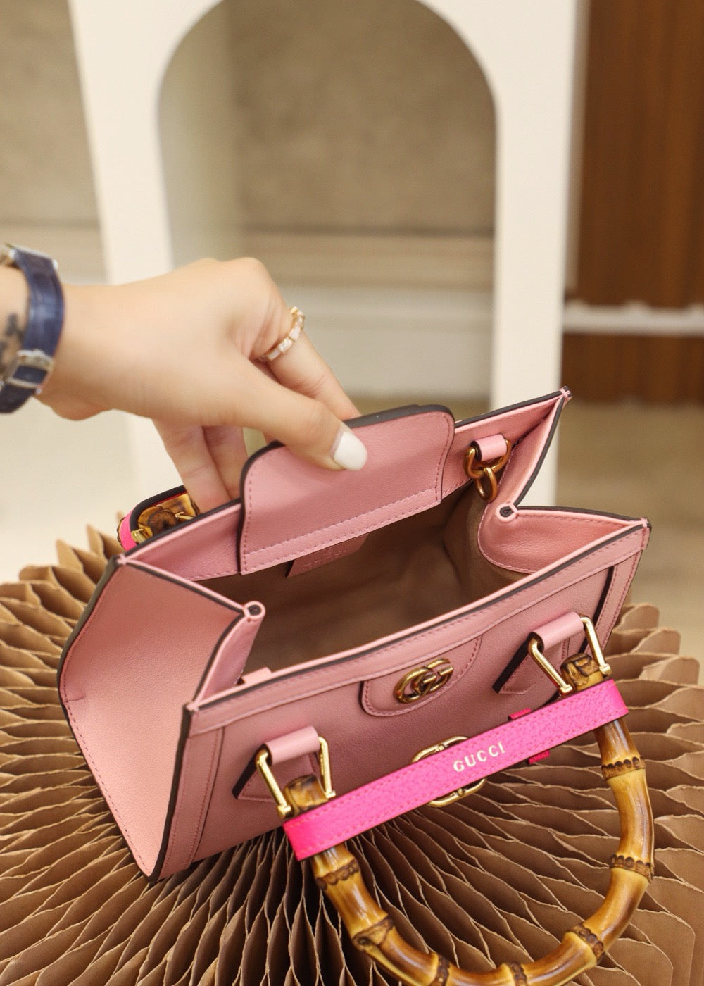 구찌 다이애나 토트백 스몰