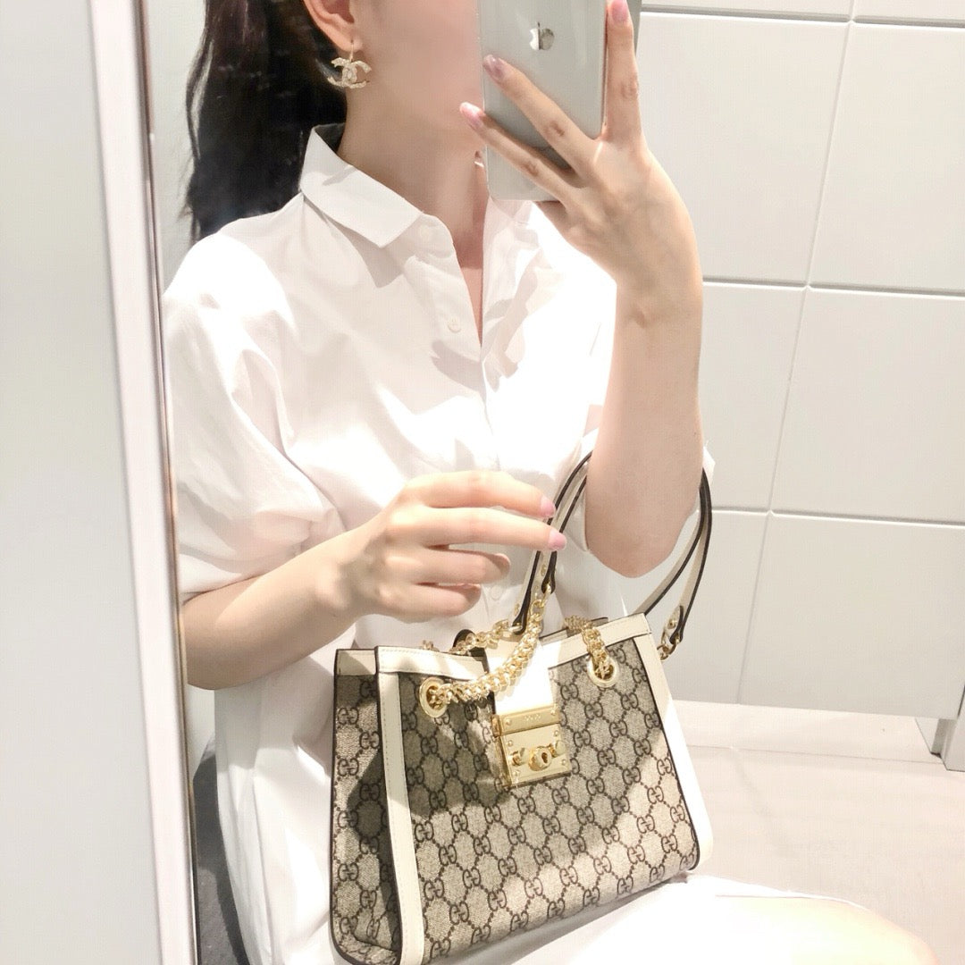 구찌 패드락 숄더백 스몰