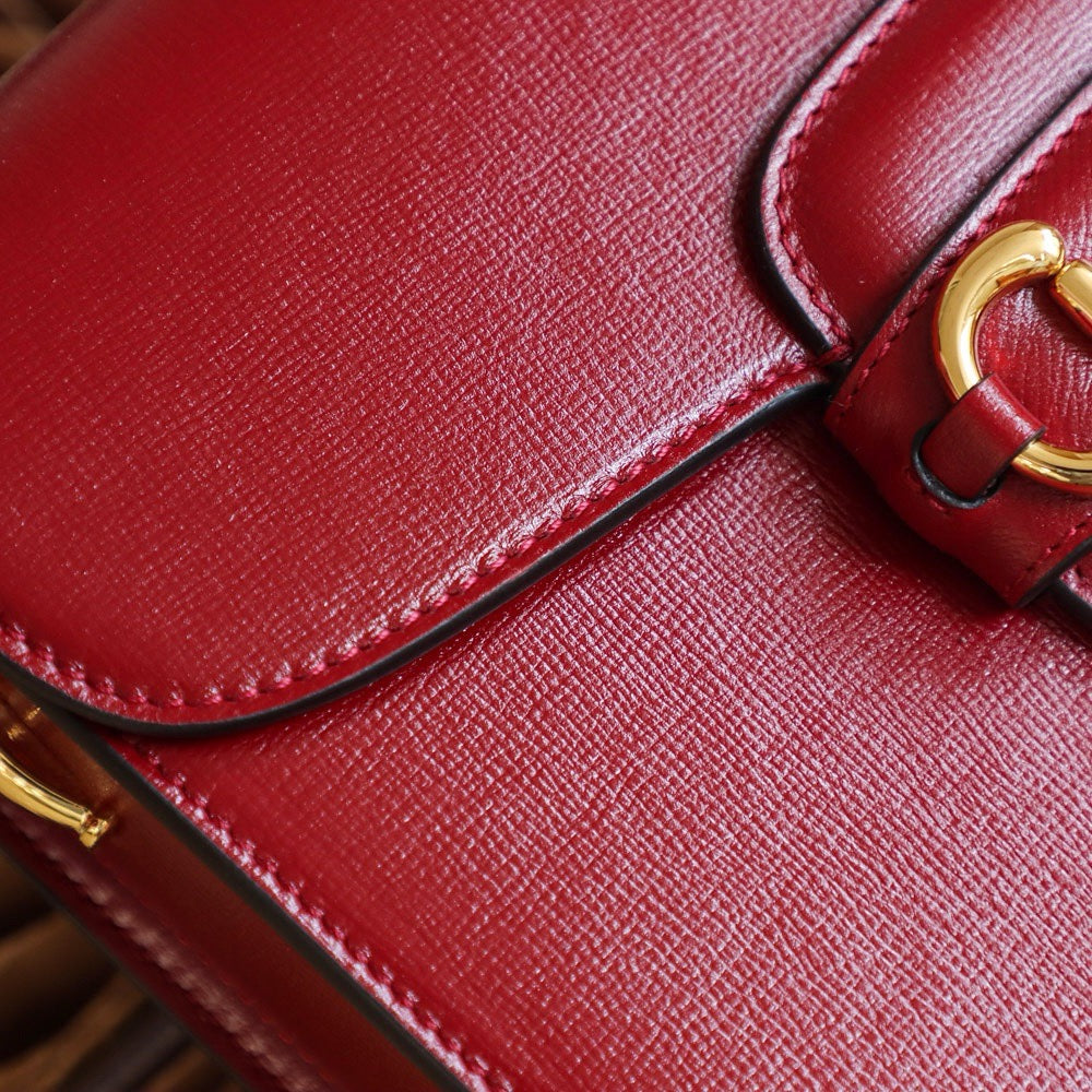 구찌 홀스빗 1955 올레더 숄더백