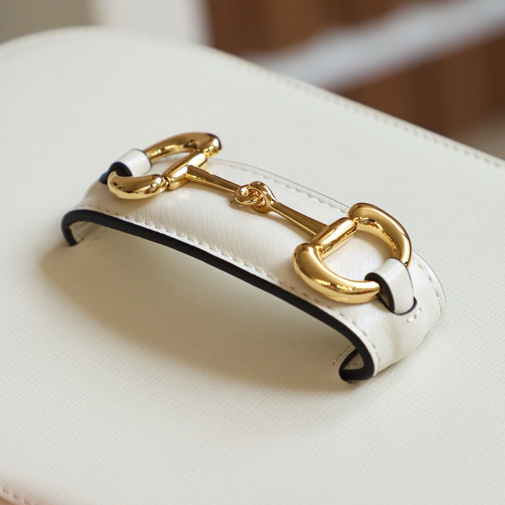 구찌 홀스빗 1955 올레더 숄더백