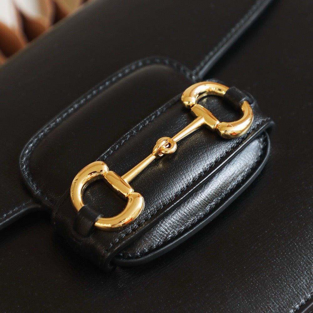 구찌 홀스빗 1955 올레더 숄더백