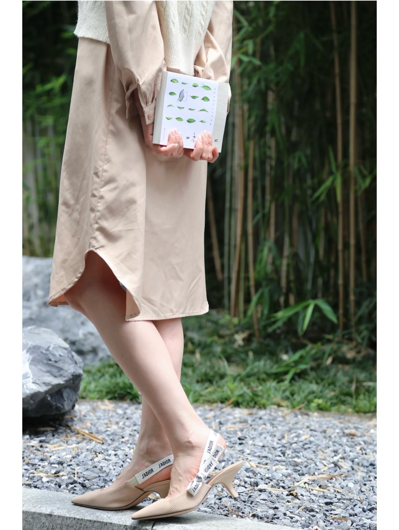 디올 자 디올 슬링백 펌프스