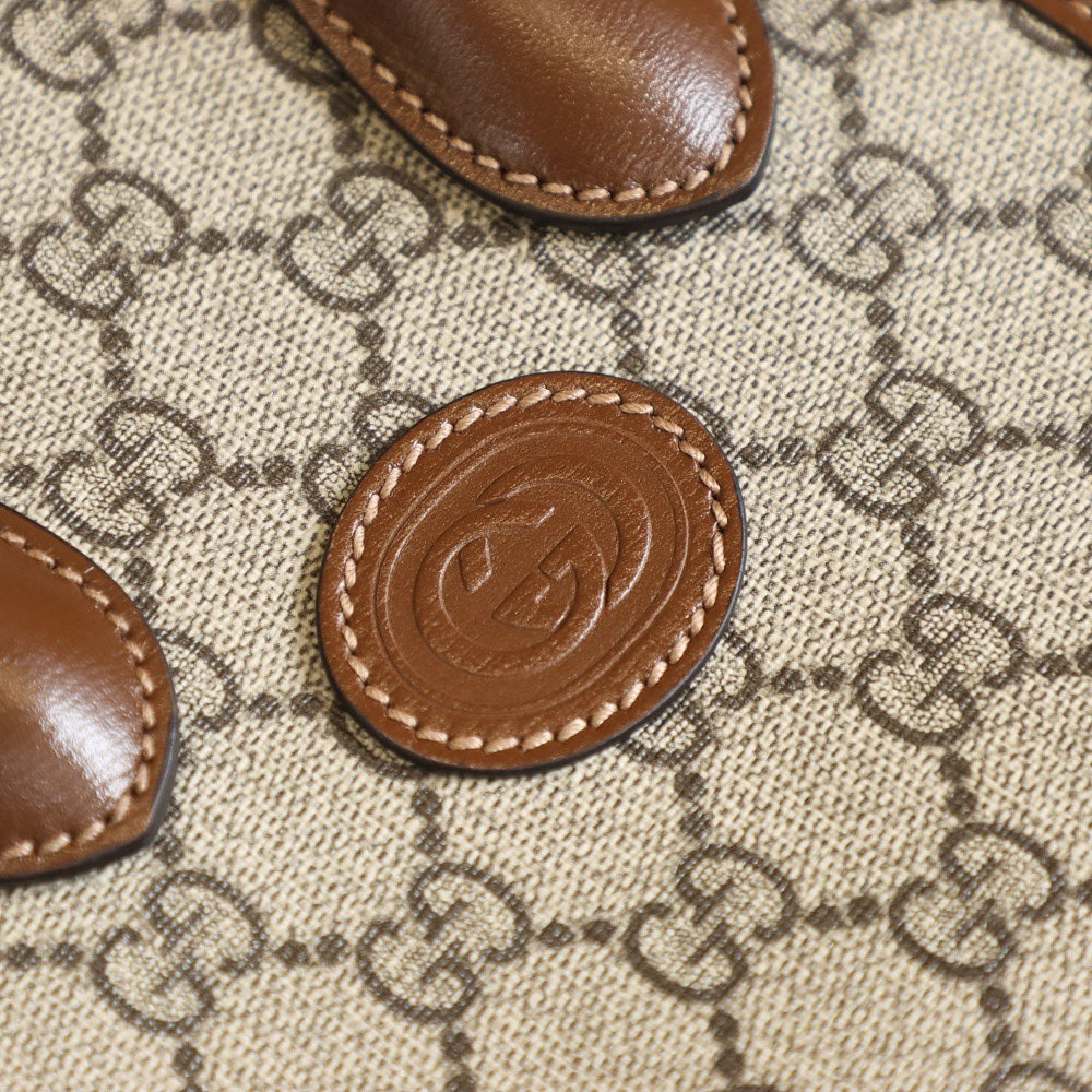 구찌 GG 인터로킹 미니 토트백