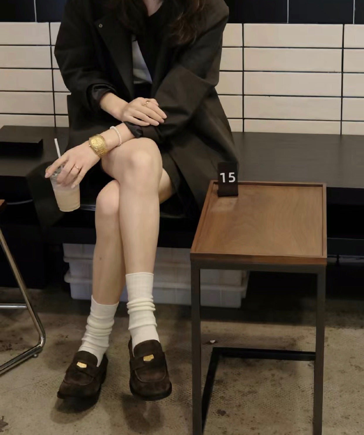 미우미우 스웨이드 페니 로퍼