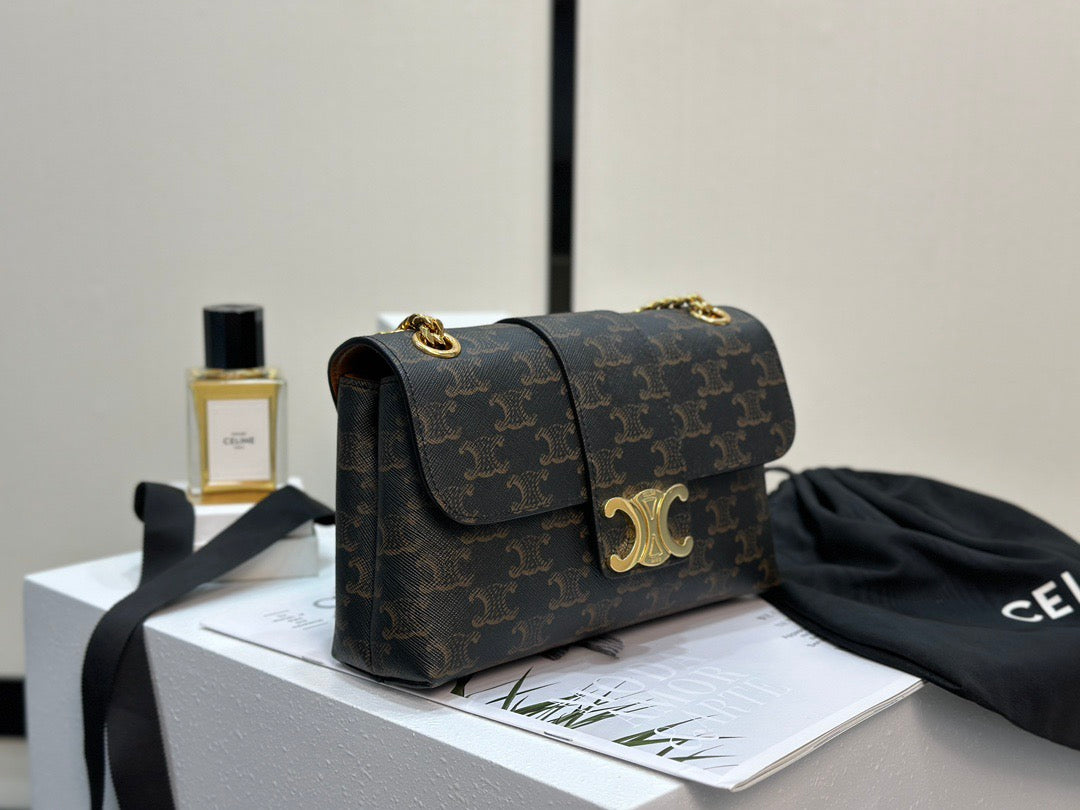 셀린느 틴 빅투아르 체인백 캔버스