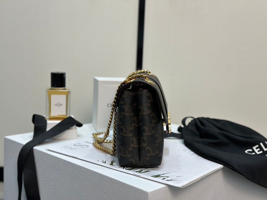 셀린느 틴 빅투아르 체인백 캔버스