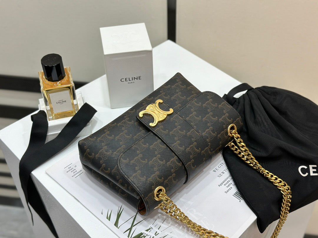 셀린느 틴 빅투아르 체인백 캔버스