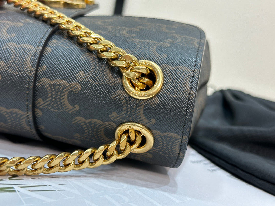 셀린느 틴 빅투아르 체인백 캔버스