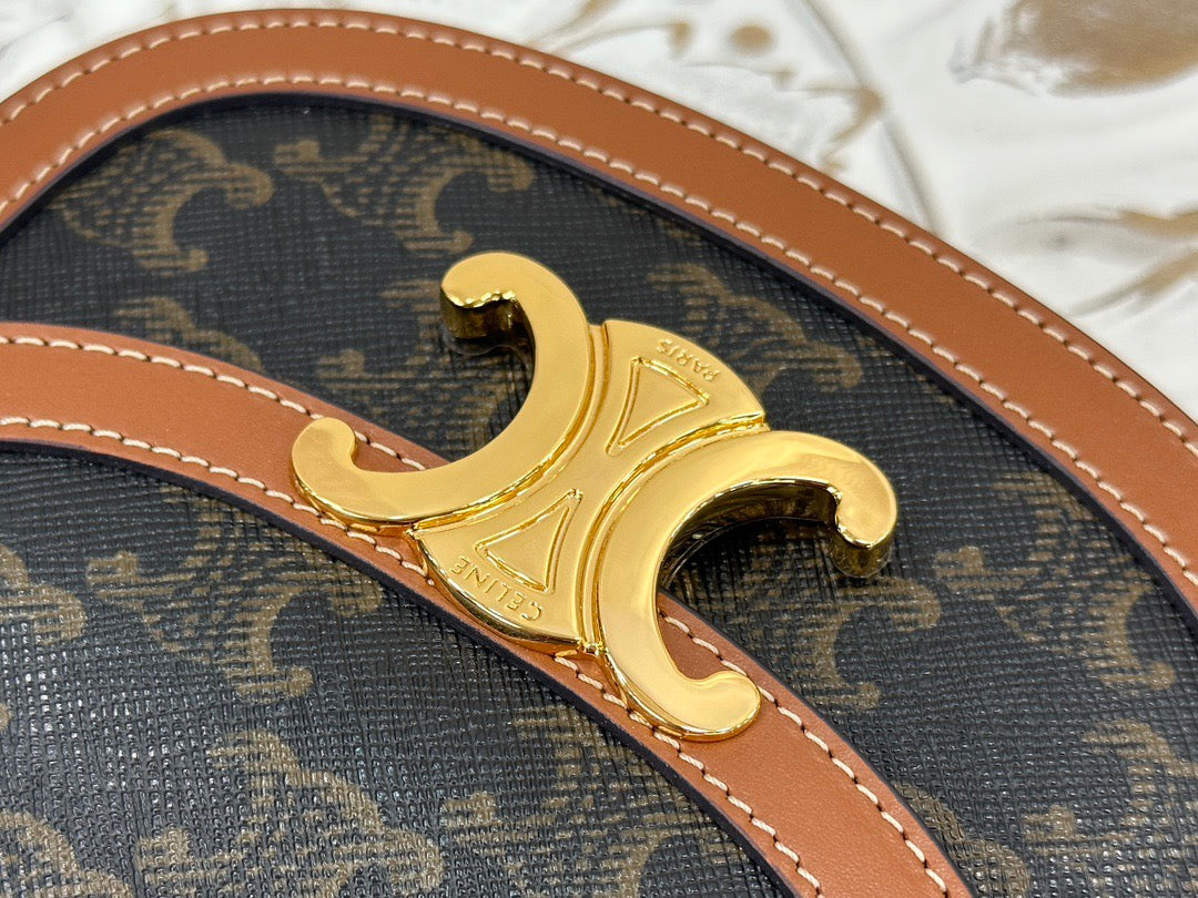 셀린느 미니 베사체 토트백 캔버스