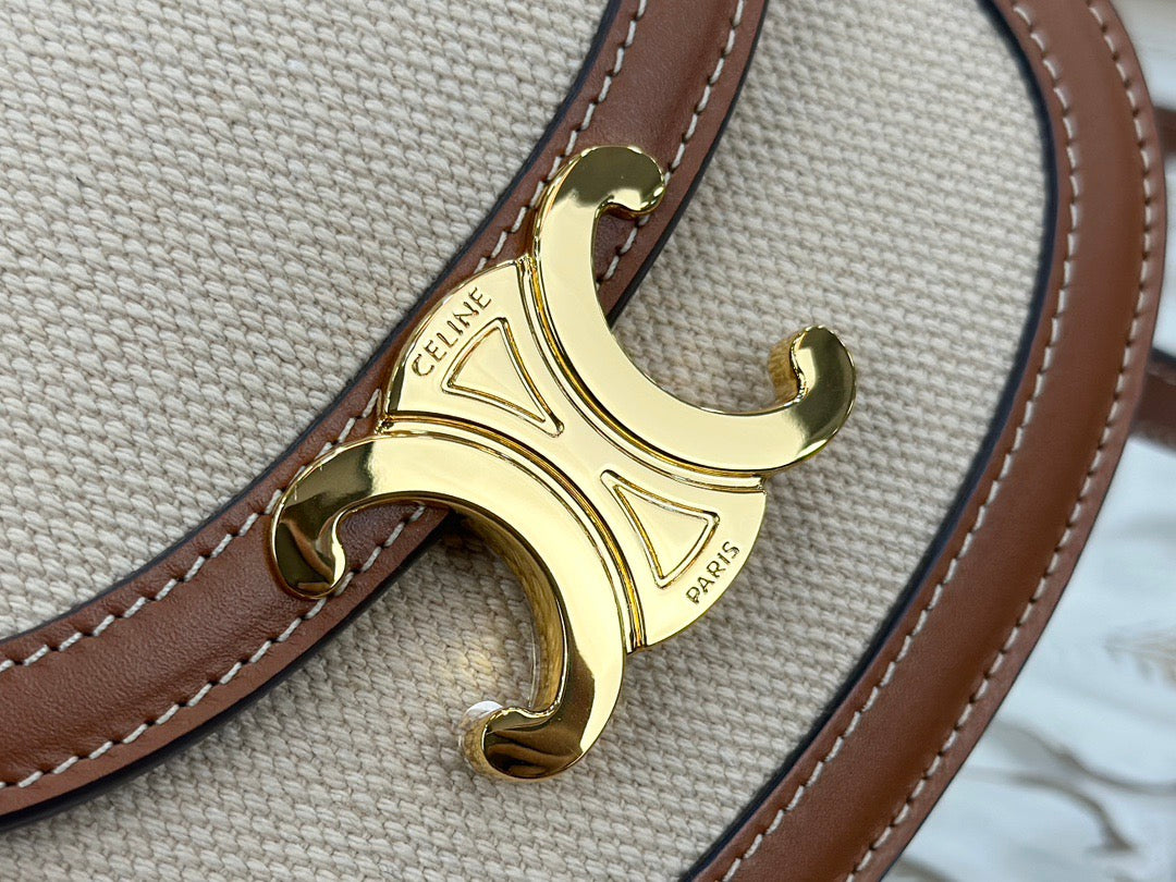 셀린느 미니 베사체 토트백 텍스타일