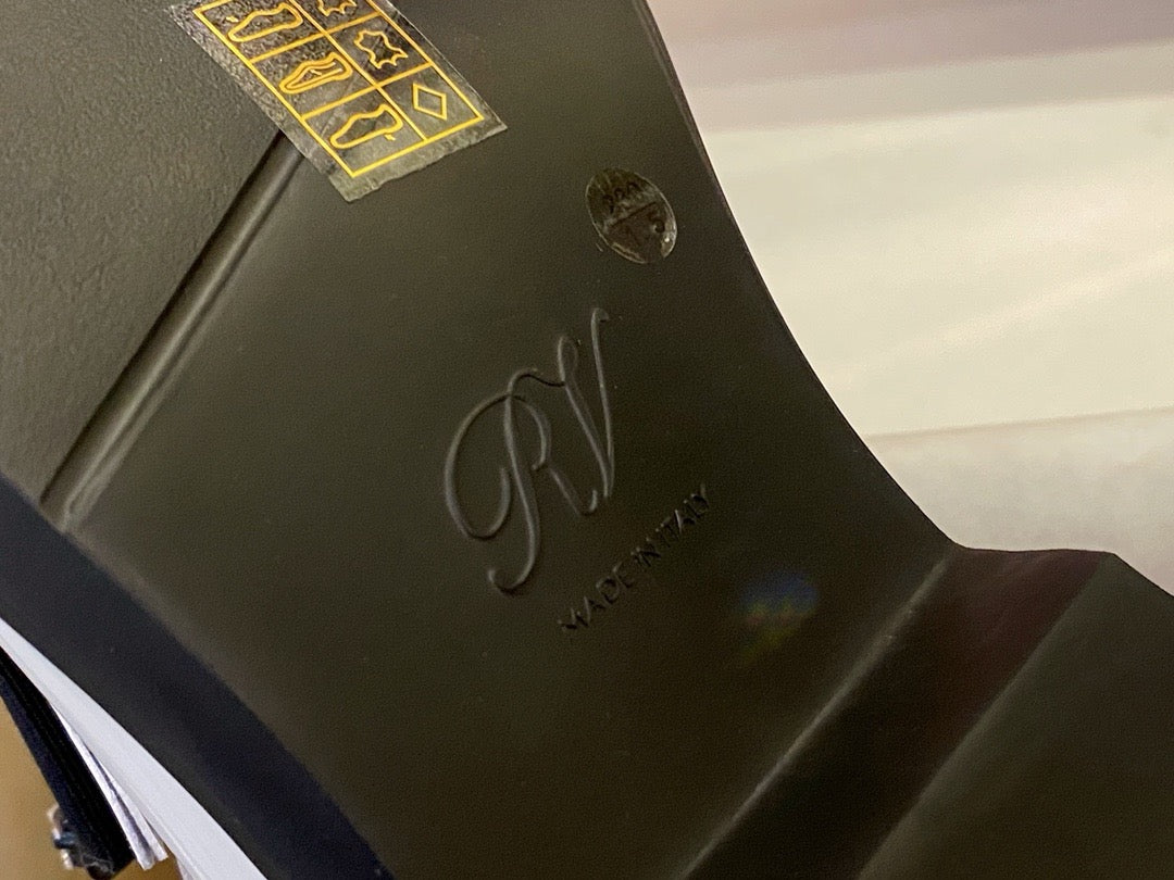 로저비비에 비브 레인저스 스니치 스트라스 버클 로퍼