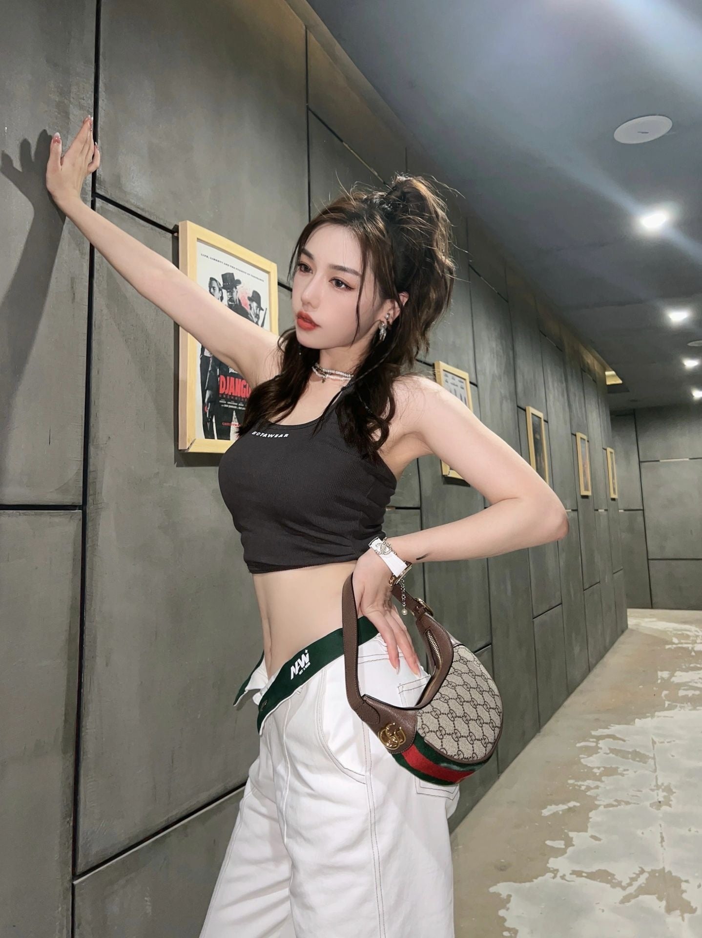 구찌 GG 오피디아 슈프림 미니백