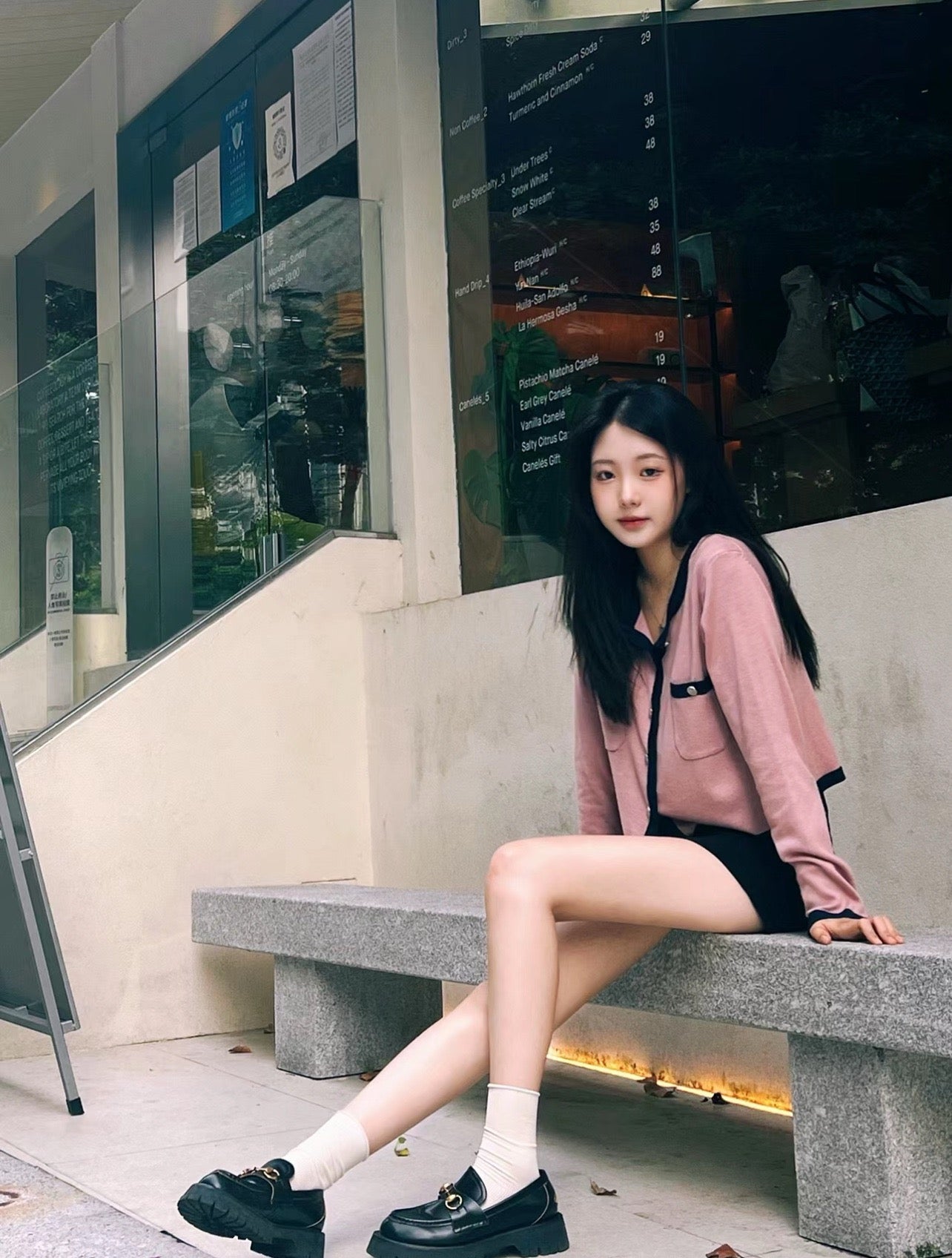 구찌 레더 러그 솔 홀스빗 로퍼
