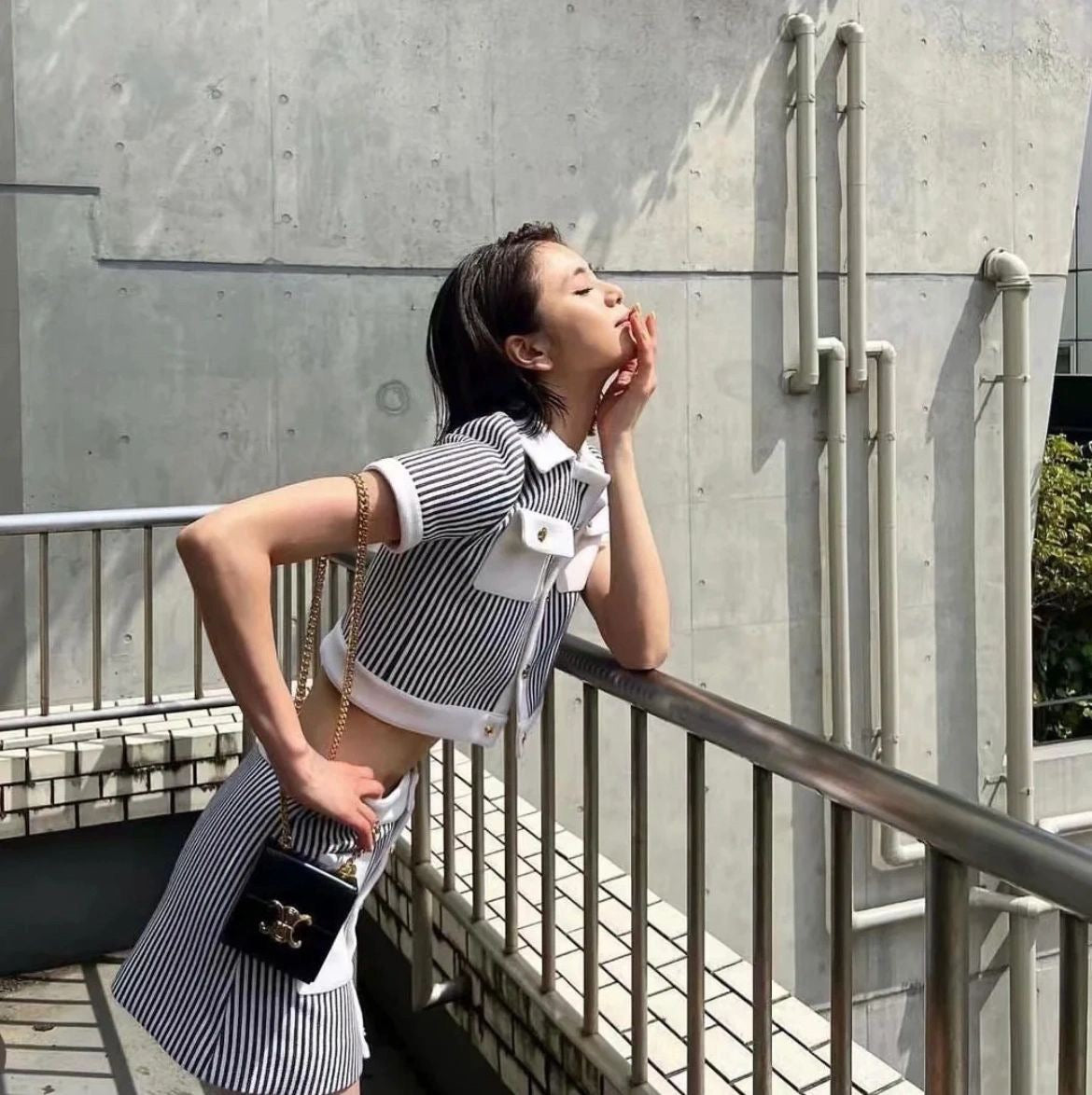 셀린느 트리옹프 미니 박스백