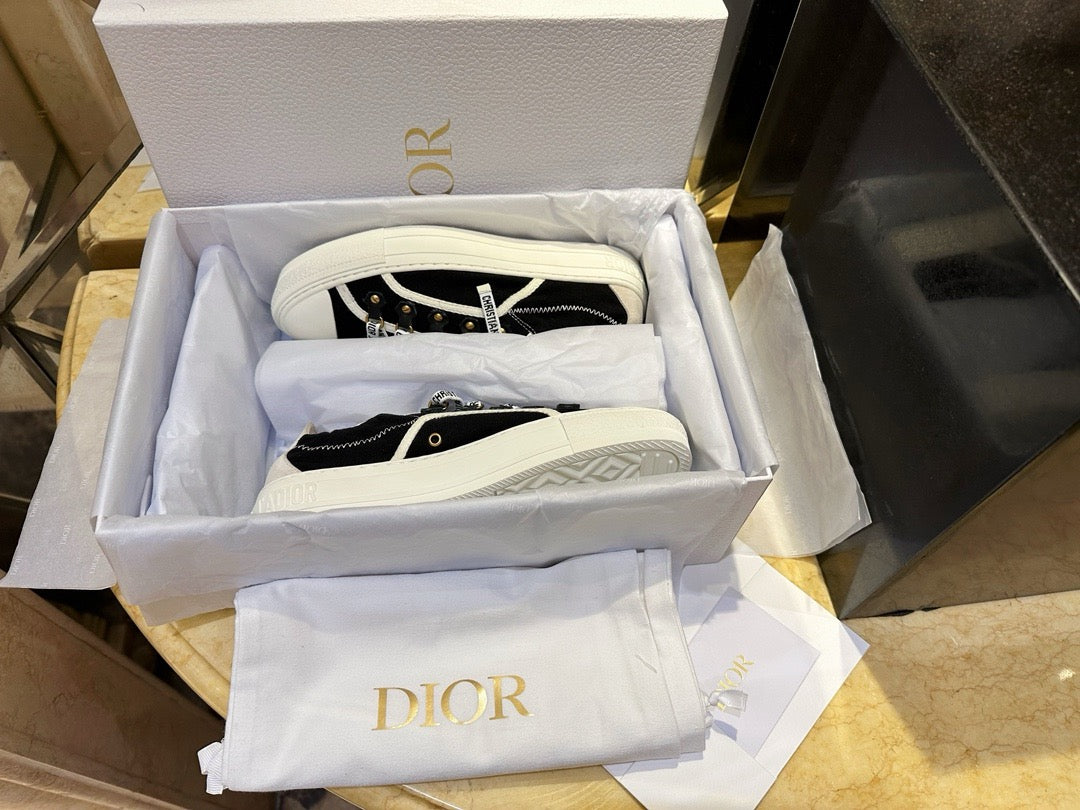 디올 워크앤디올 뮬 스니커즈