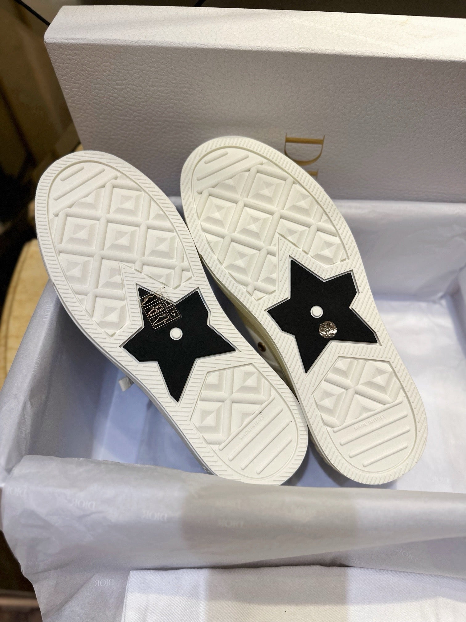 디올 워크앤디올 뮬 스니커즈