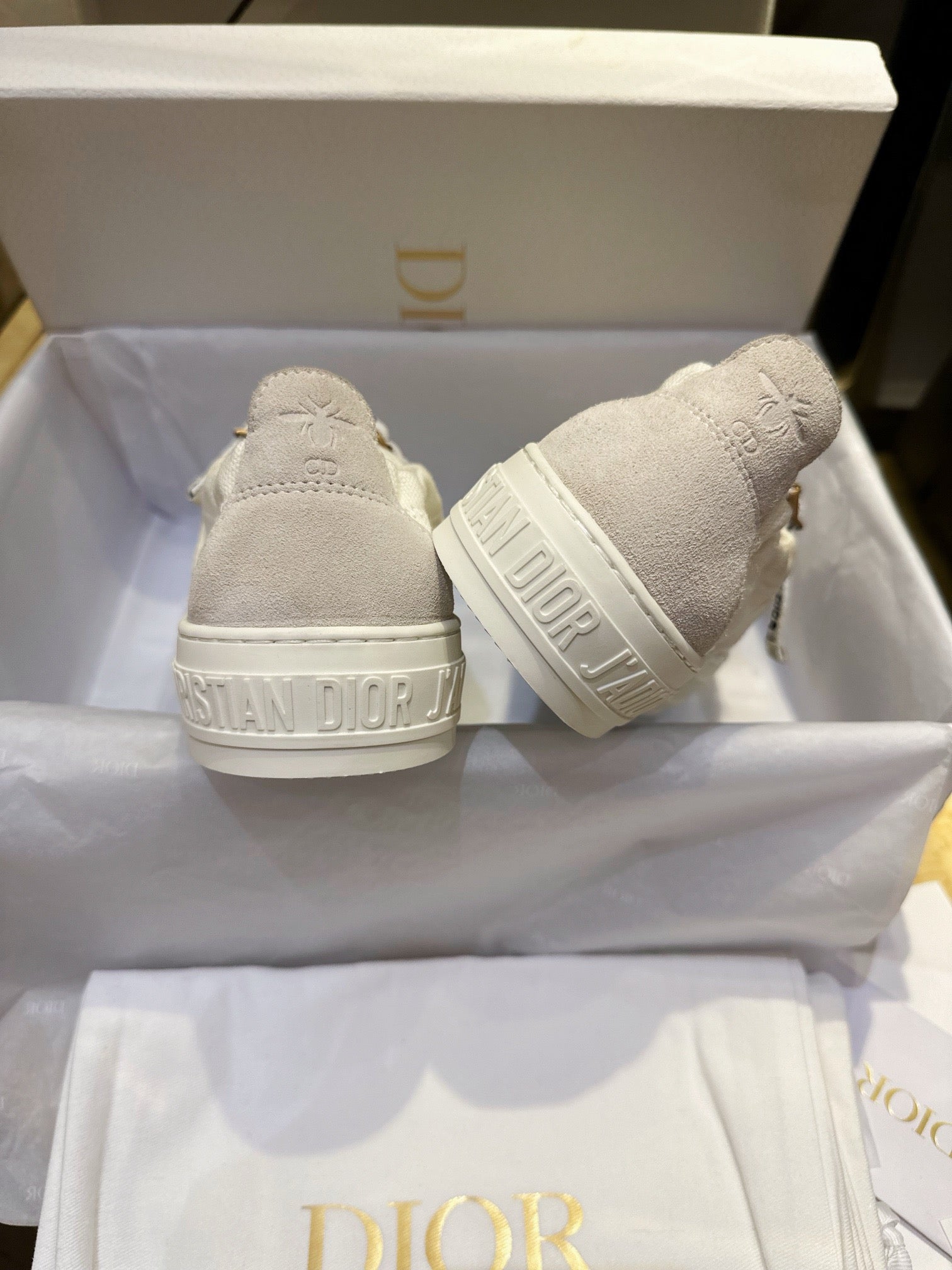 디올 워크앤디올 뮬 스니커즈