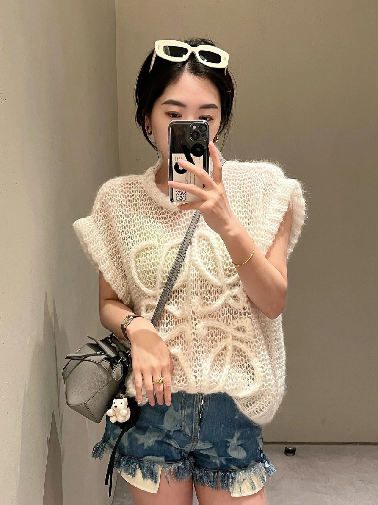 로에베 퍼즐백 미니 엣지