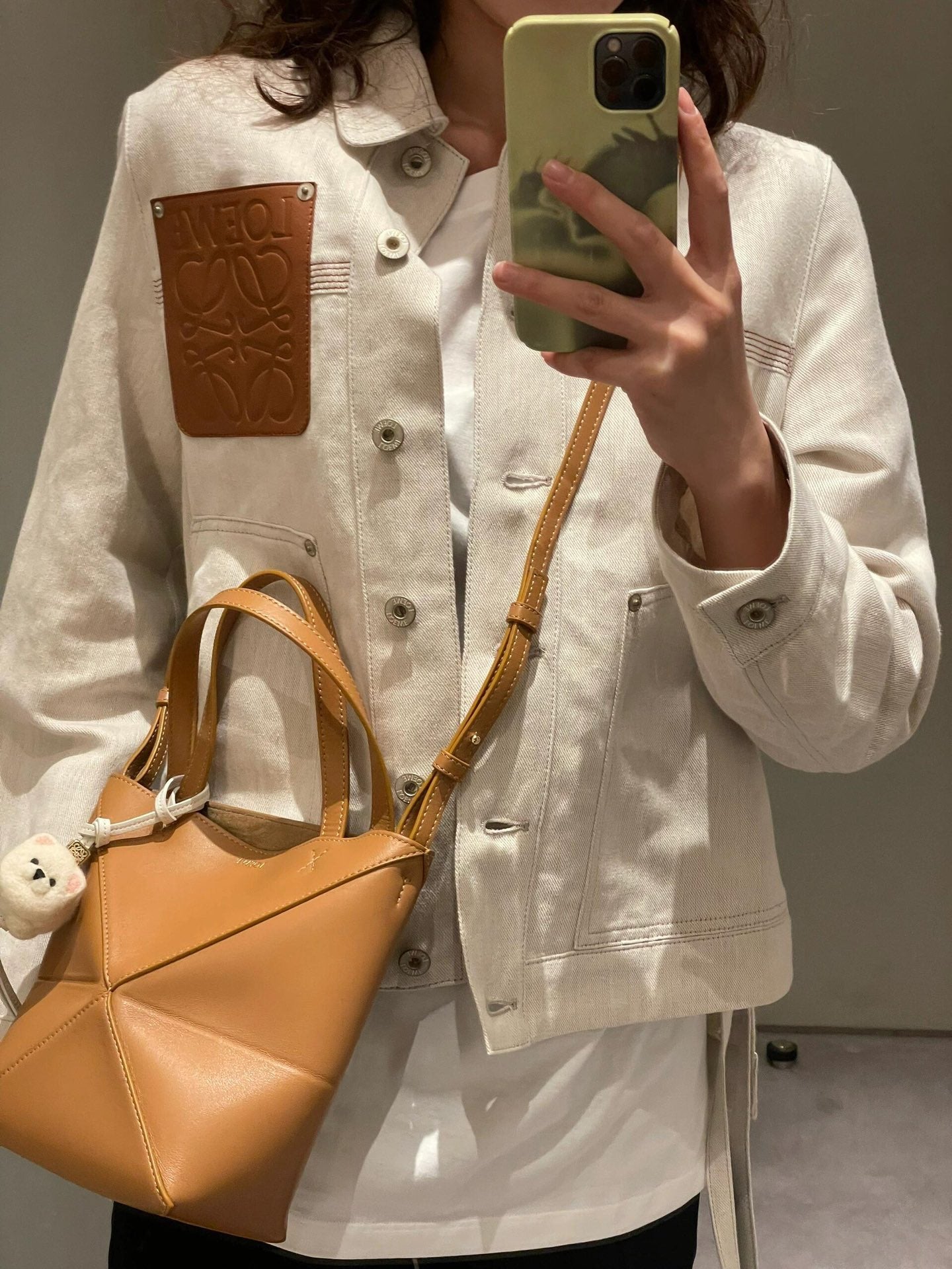 로에베 퍼즐 폴드 토트백 미니