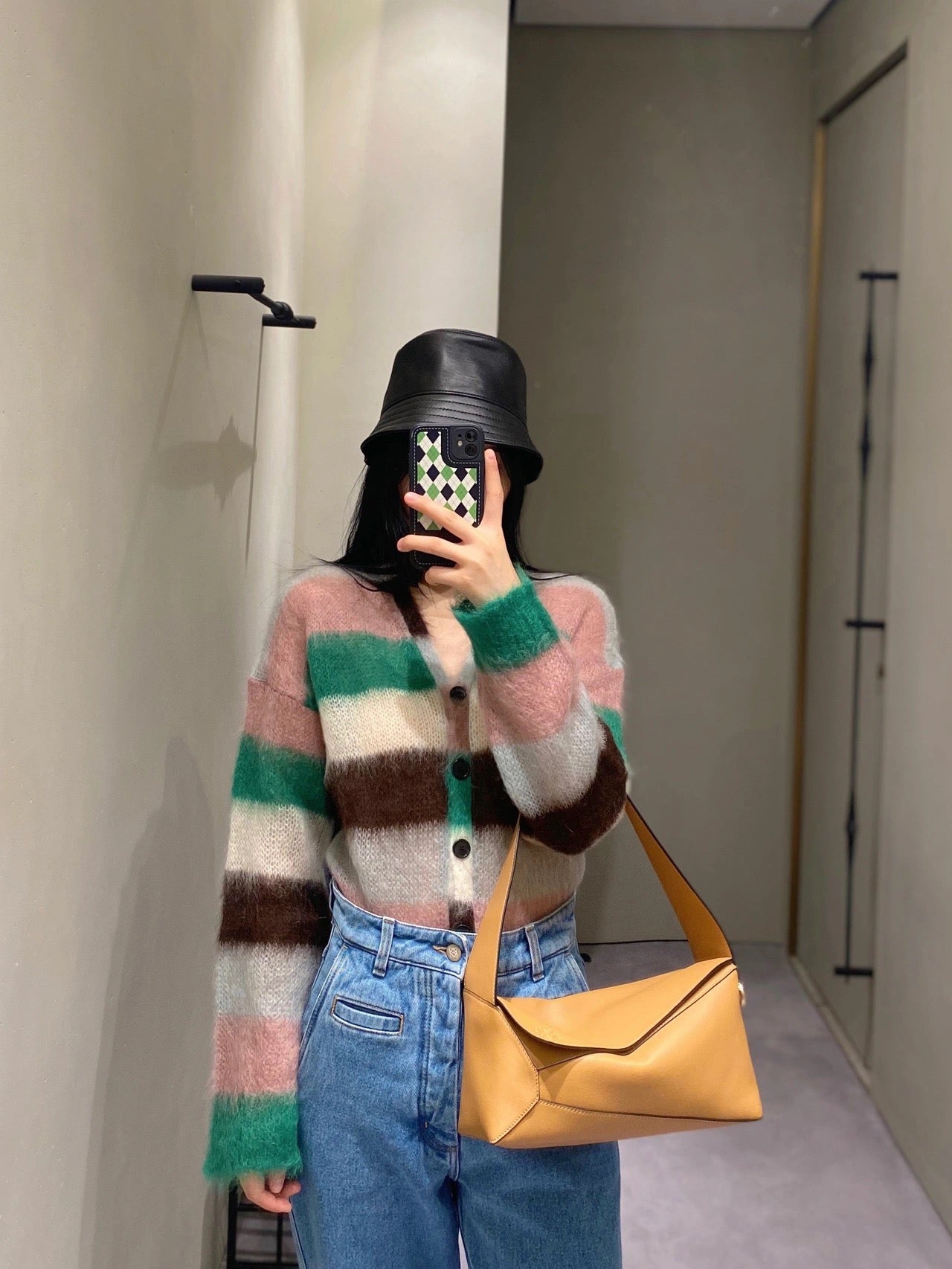 로에베 퍼즐 호보백