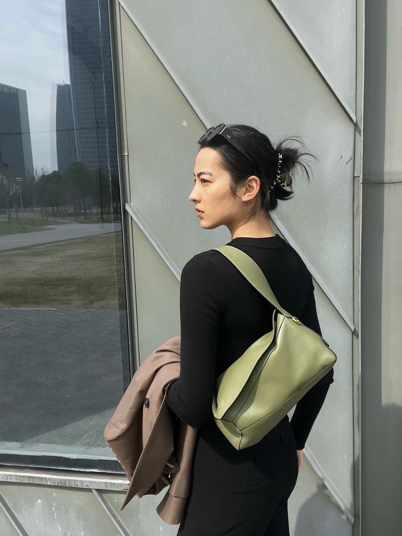 로에베 퍼즐 호보백