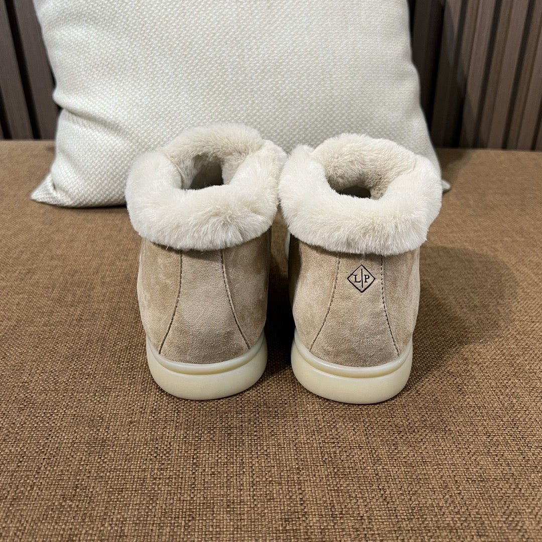 로로피아나 퍼 산토니 앵클 부츠