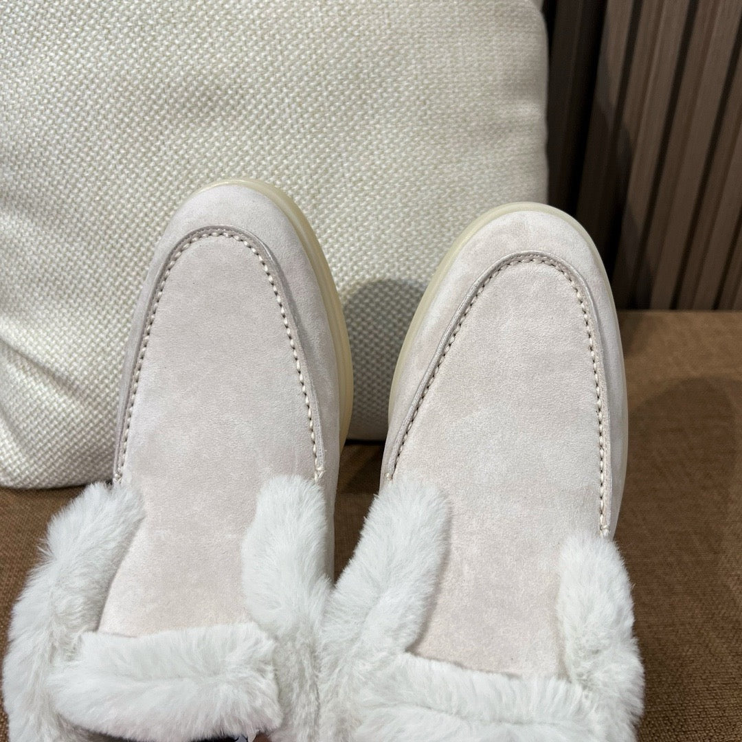 로로피아나 퍼 산토니 앵클 부츠