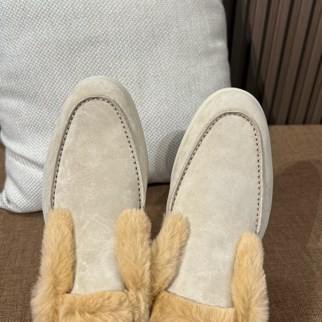 로로피아나 퍼 산토니 앵클 부츠
