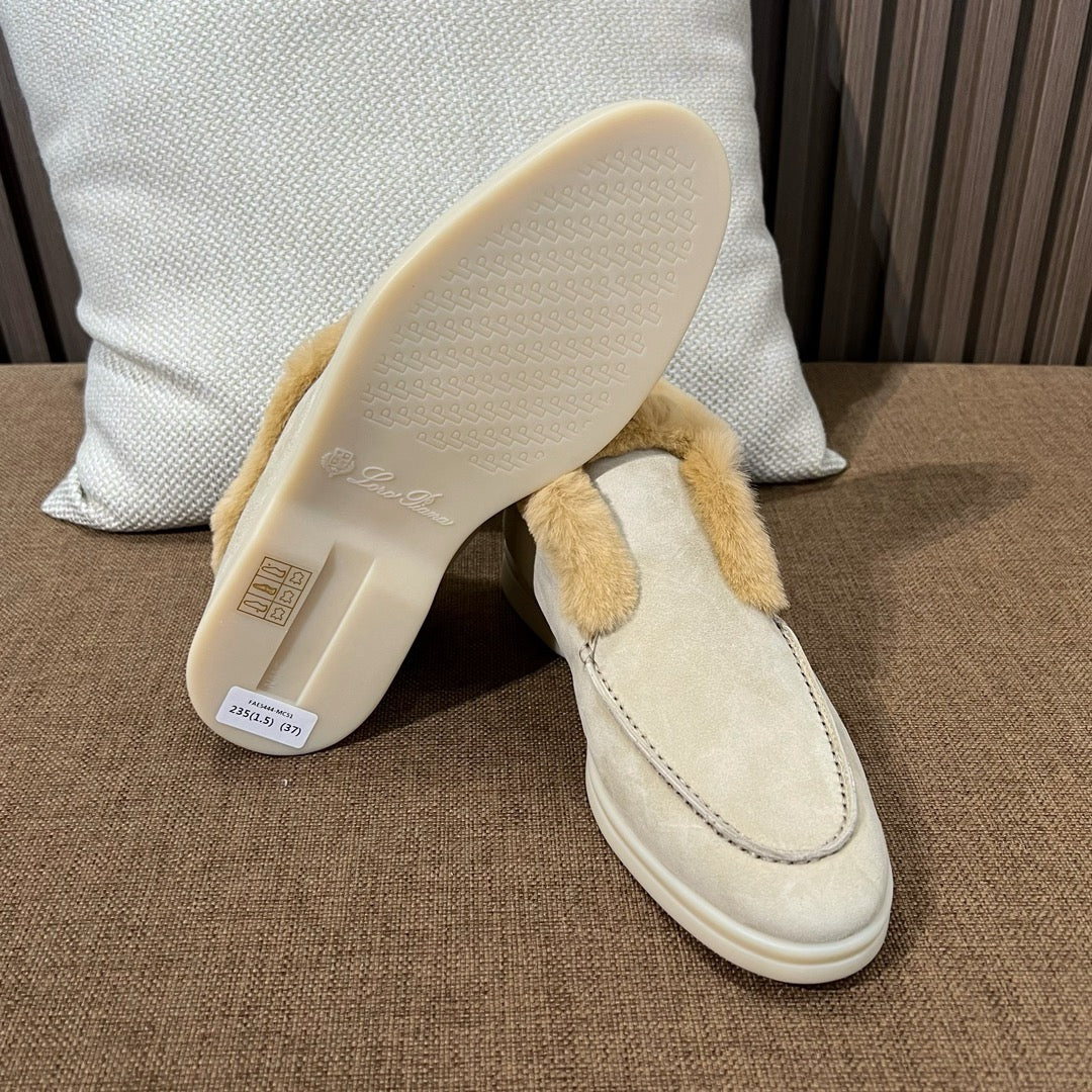 로로피아나 퍼 산토니 앵클 부츠