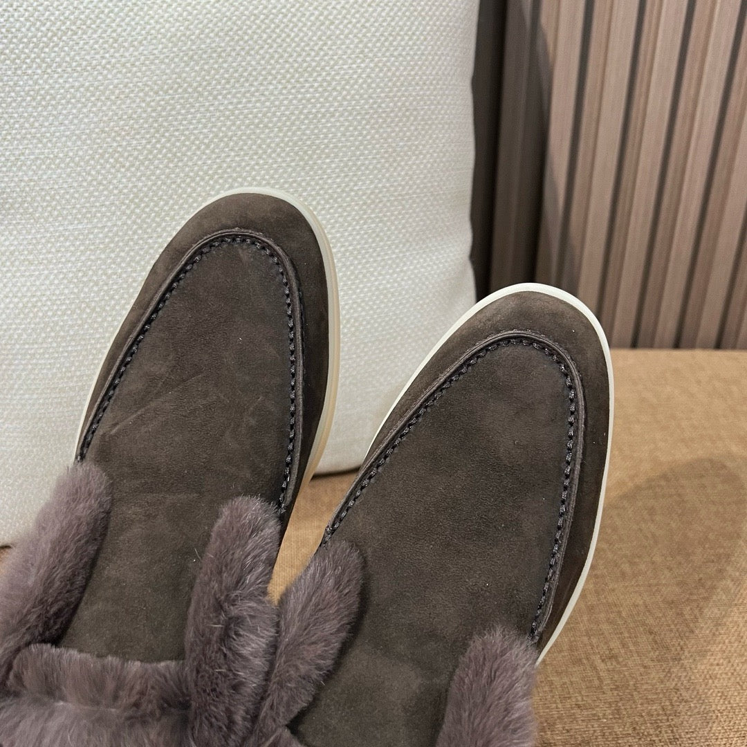 로로피아나 퍼 산토니 앵클 부츠