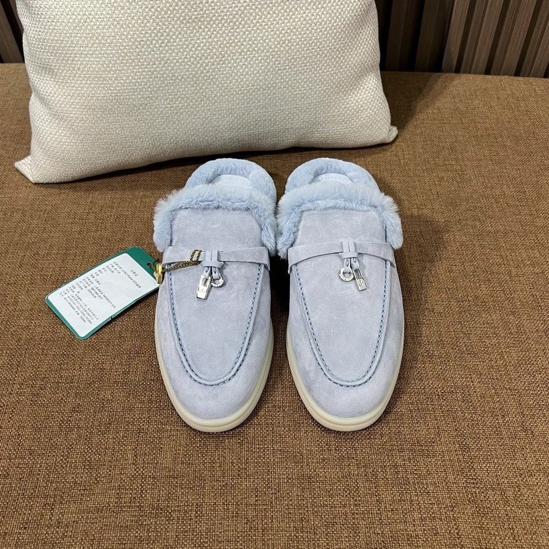 로로피아나 퍼 바부슈 참스 워크 뮬