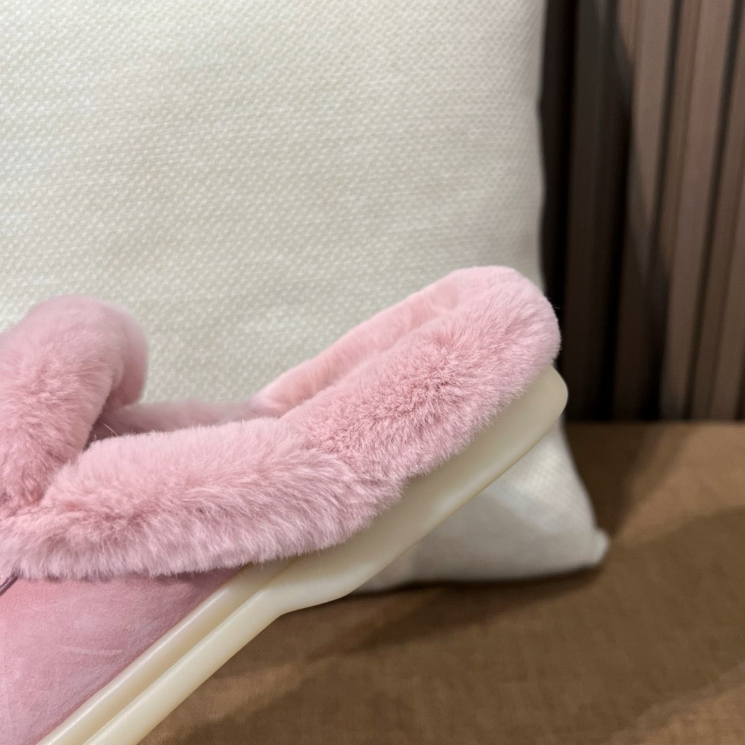 로로피아나 퍼 바부슈 참스 워크 뮬