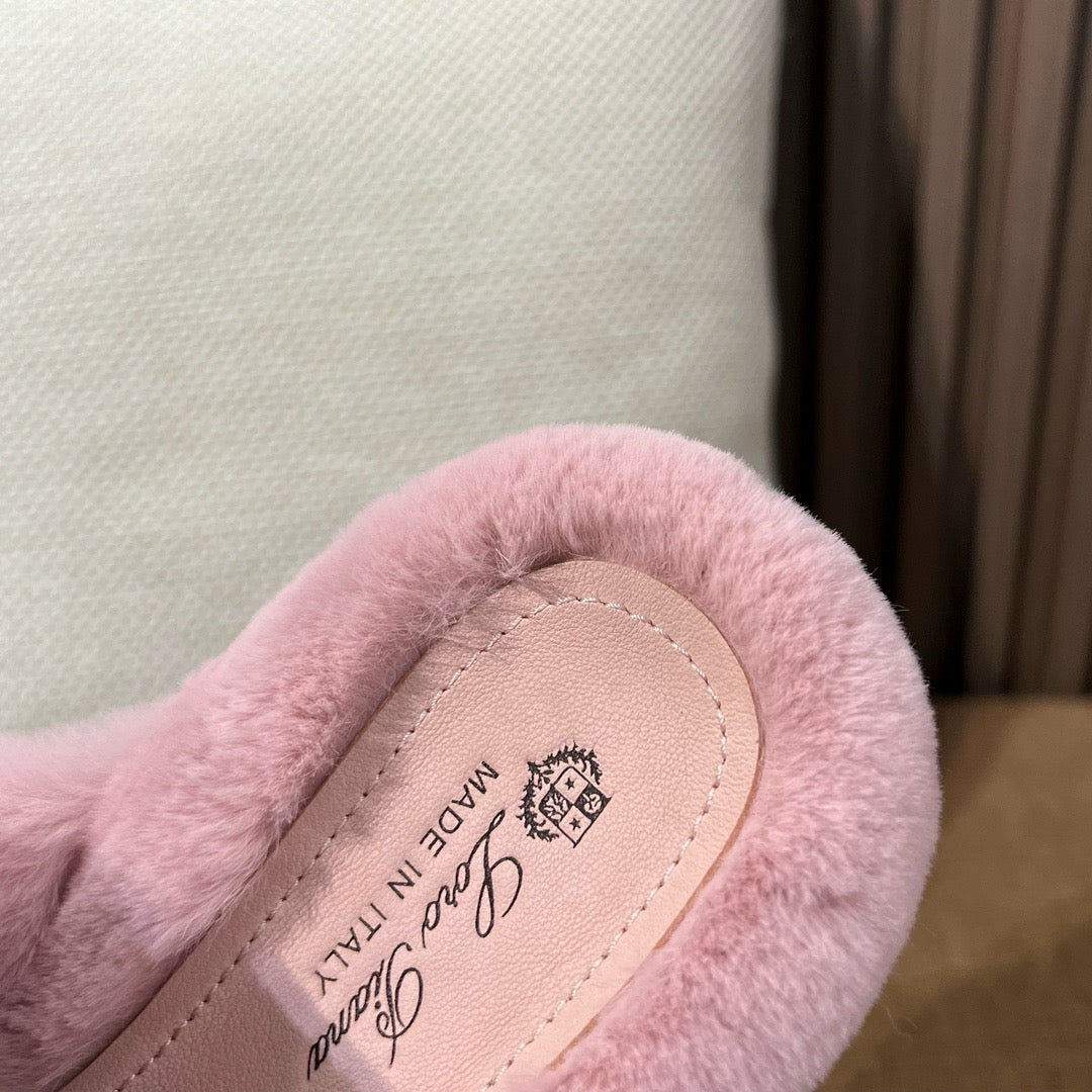로로피아나 퍼 바부슈 참스 워크 뮬