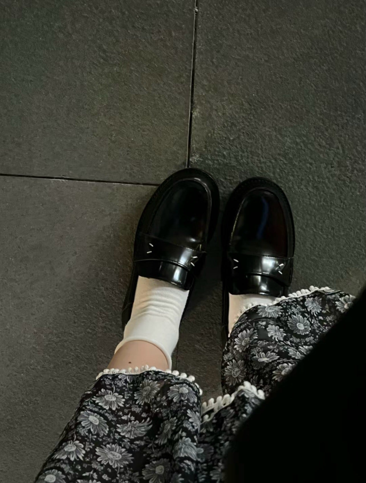 메종 마르지엘라 스티치 캠든 로퍼