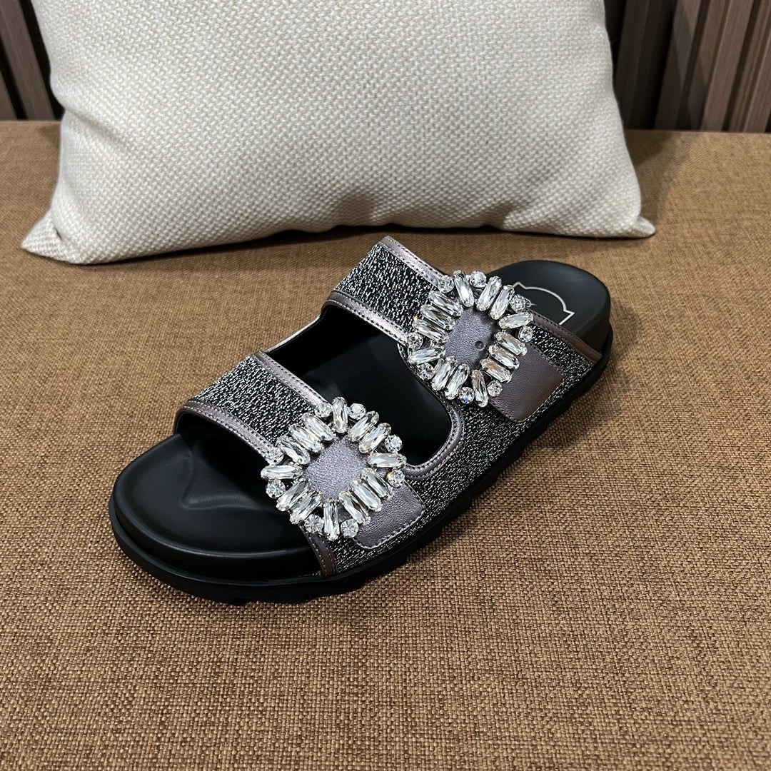 로저비비에 슬리디 비브 임벨리시드 샌들