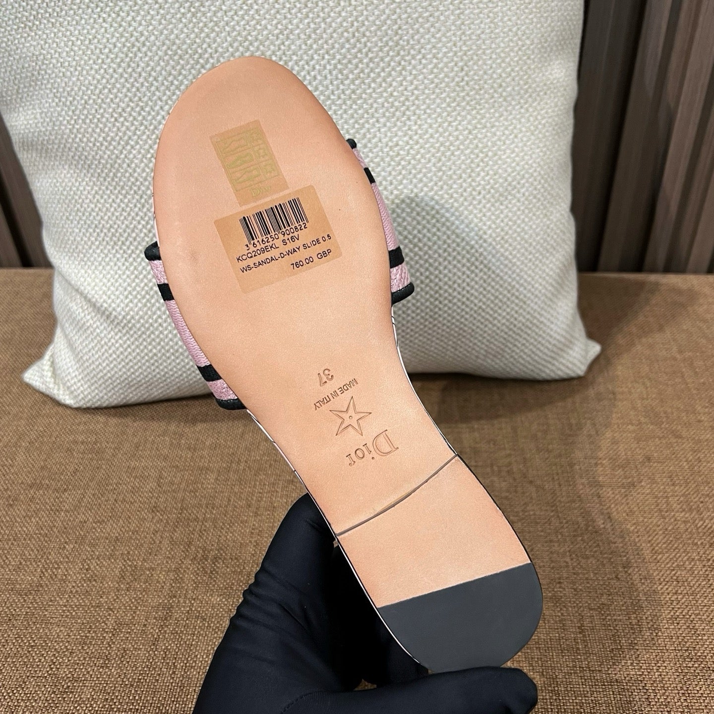 디올 미스디올 디웨이 슬라이드 뮬