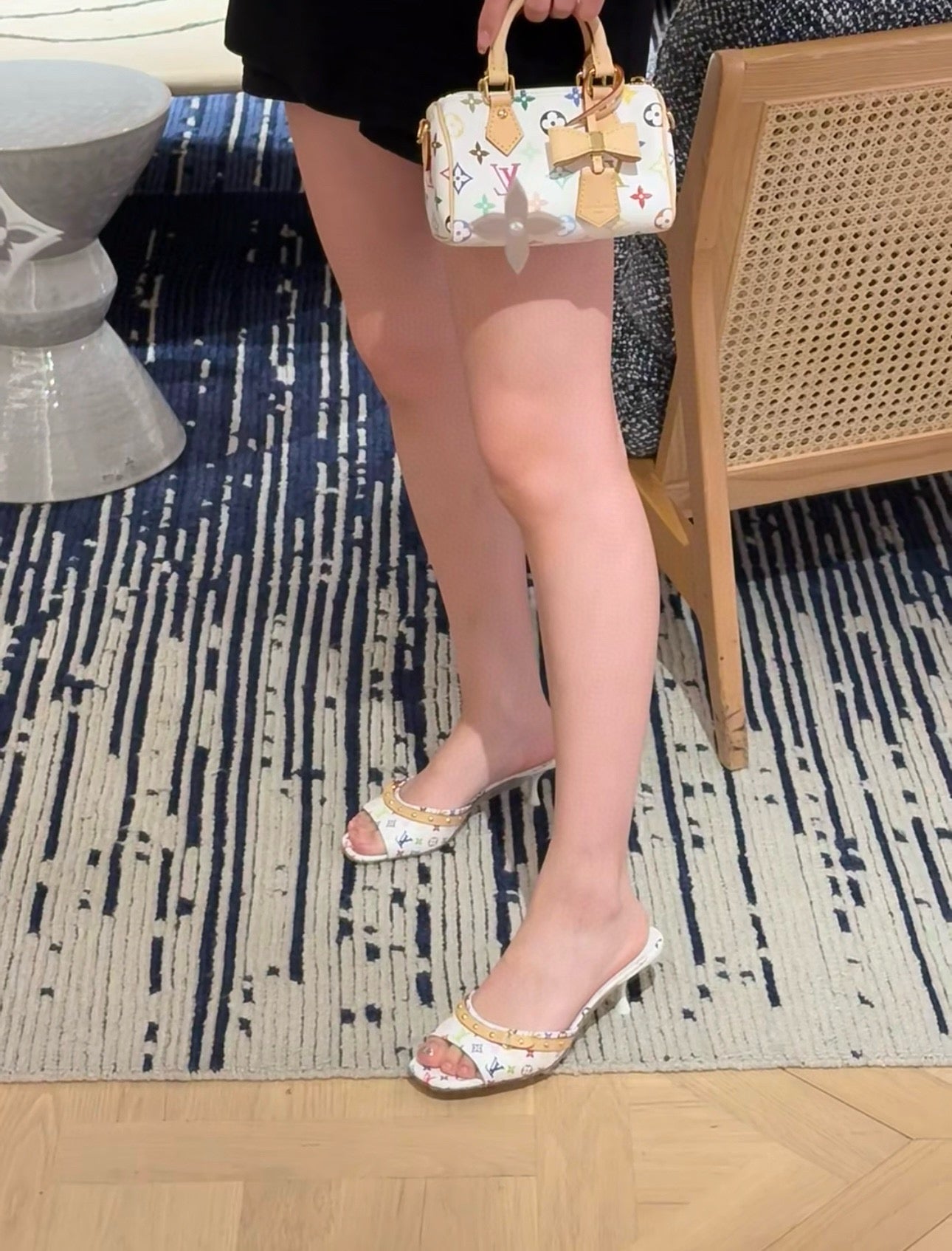 루이비통 X 무라카미 타카시 6AM  펌프스