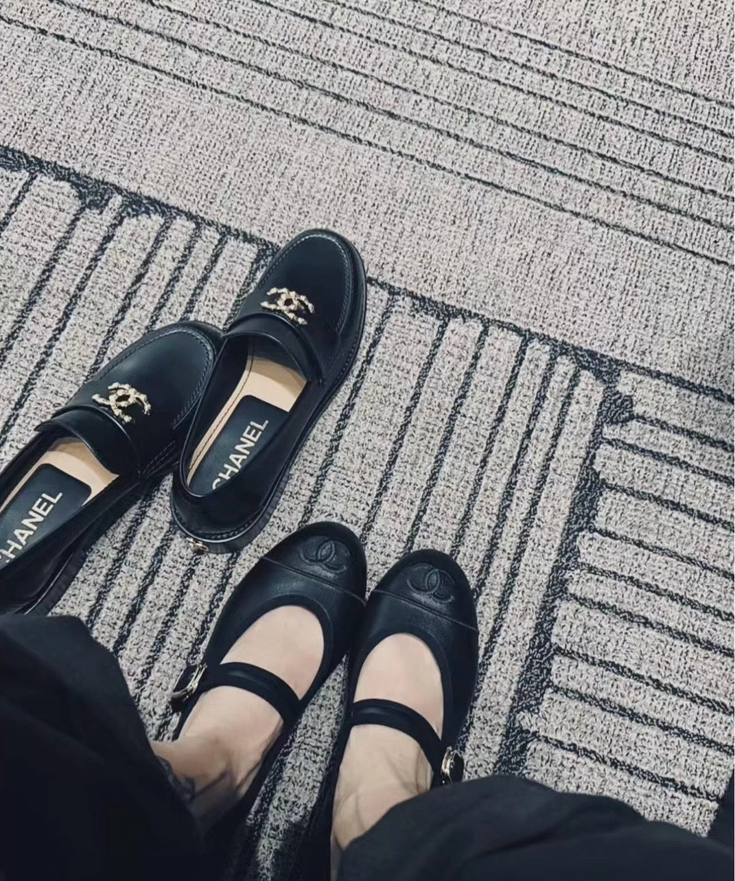 샤넬 메리제인 슈즈