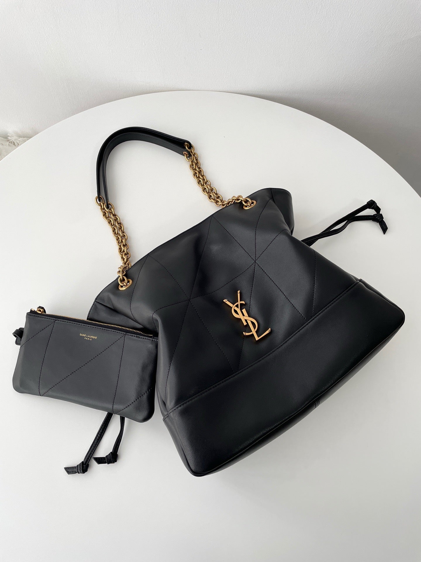 생로랑 제이미 4.3 포숑 램스킨 스몰