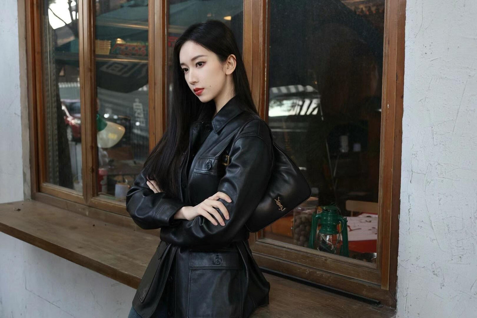 생로랑 칼립소 호보 백 미니