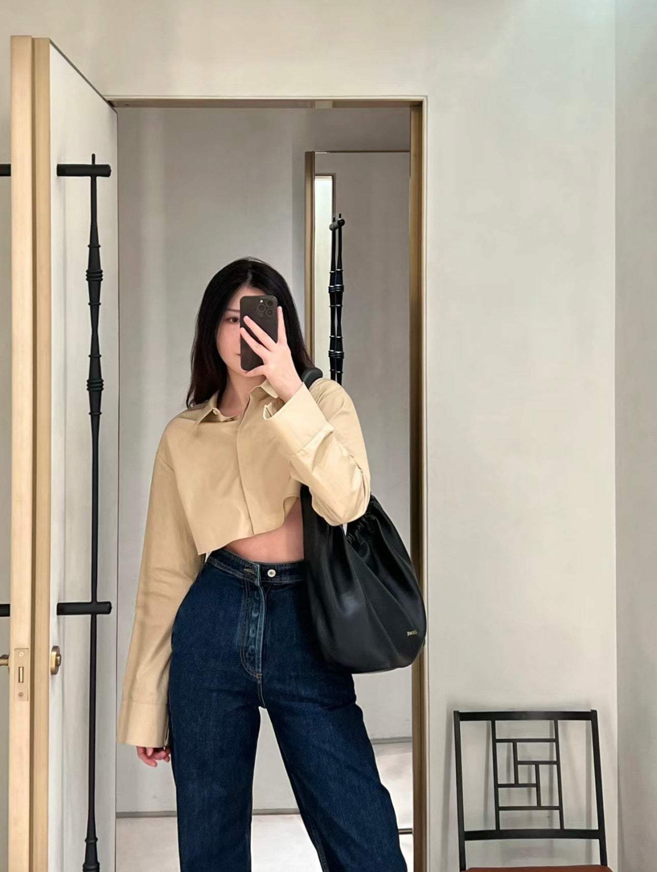 로에베 스퀴즈백 미디움